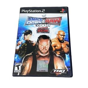 WWE SmackDown vs. Raw 2008 with box and manual